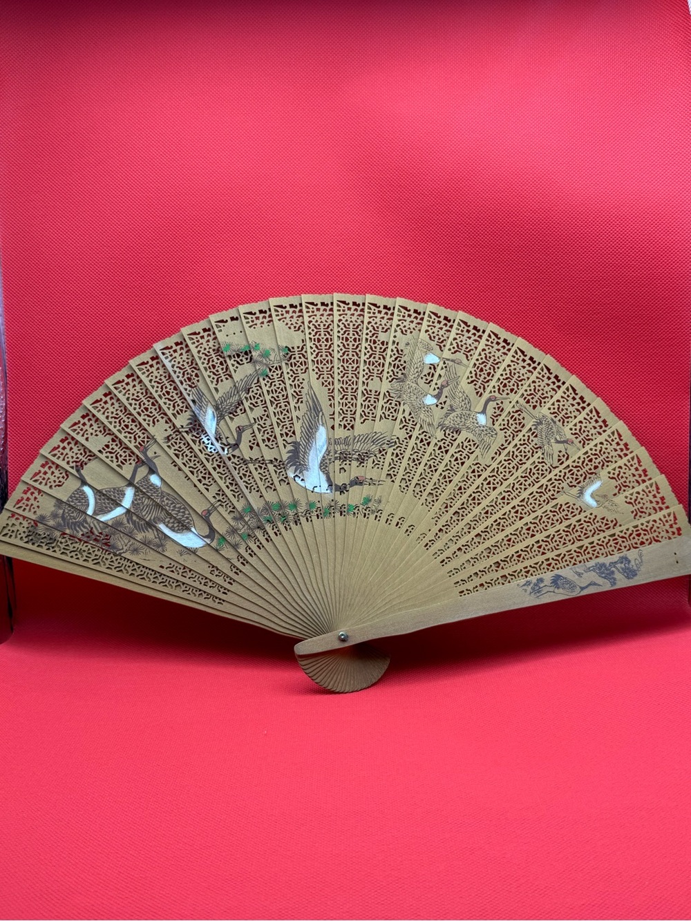 Vintage Chinese Folding Fan